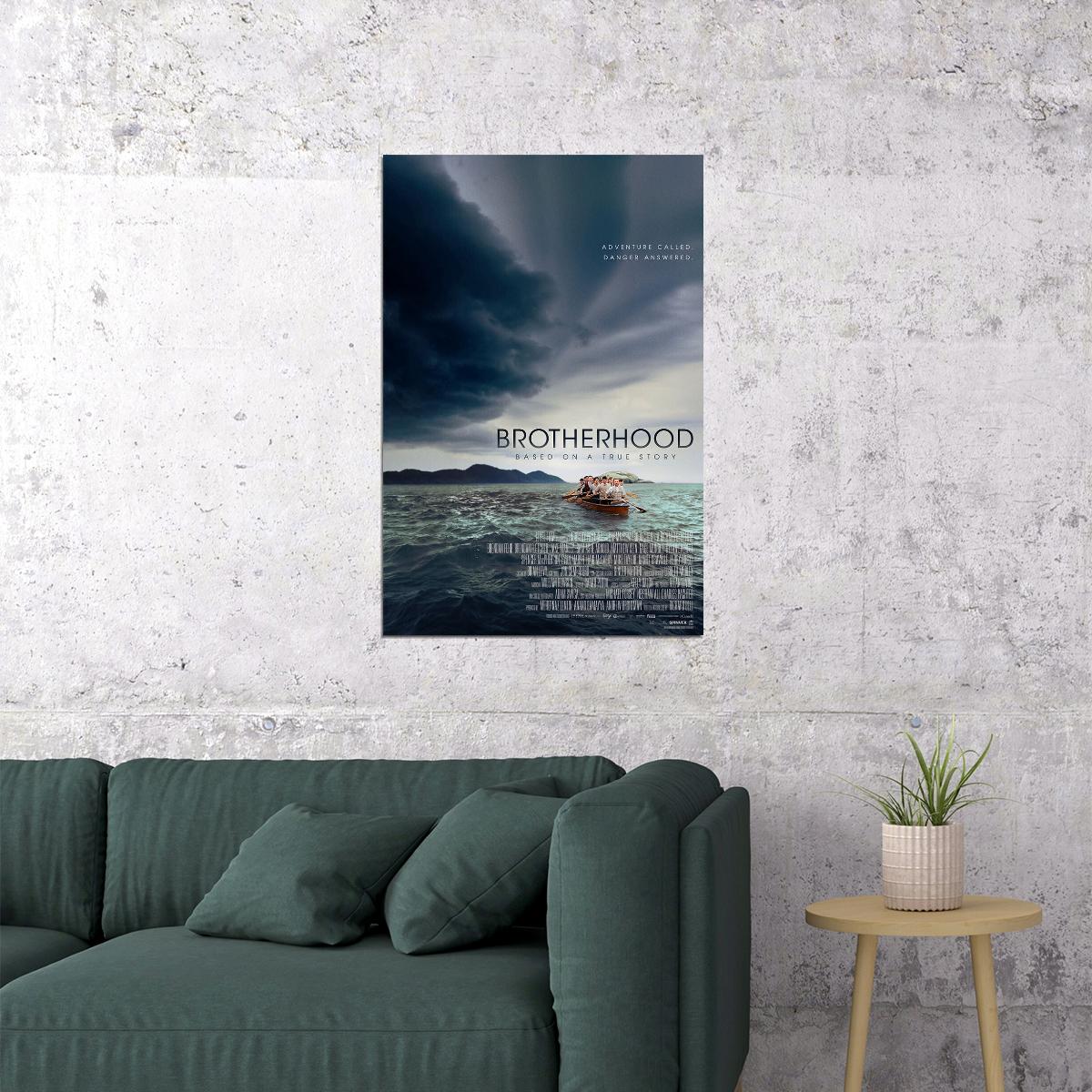 Brotherhood 2020 Movie Crime Drama Poster Wall Art Print Home Wall Decor - xonomax