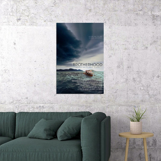 Brotherhood 2020 Movie Crime Drama Poster Wall Art Print Home Wall Decor - xonomax