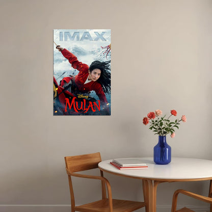 Mulan Movie 2020 Adventure Action Poster Wall Art Print Home Wall Decor - xonomax