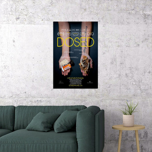 Dosed Movie 2020 Documentary Poster Wall Art Print Home Wall Decor - xonomax