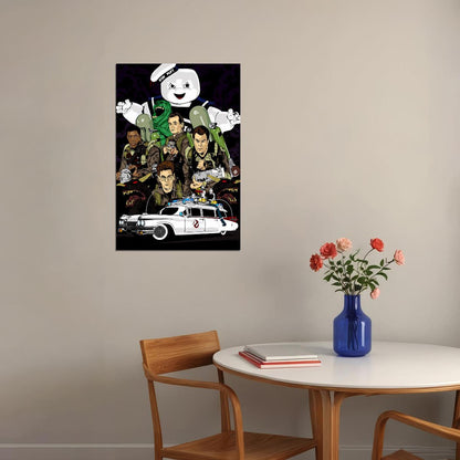 Classic Horror Movie Ghostbusters Fantasy Poster Wall Art Print Home Wall Decor - xonomax
