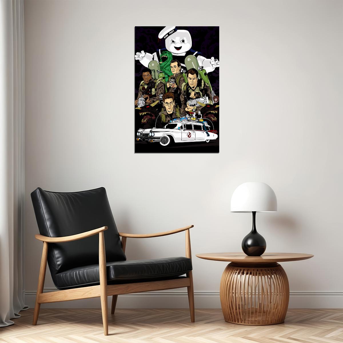 Classic Horror Movie Ghostbusters Fantasy Poster Wall Art Print Home Wall Decor - xonomax
