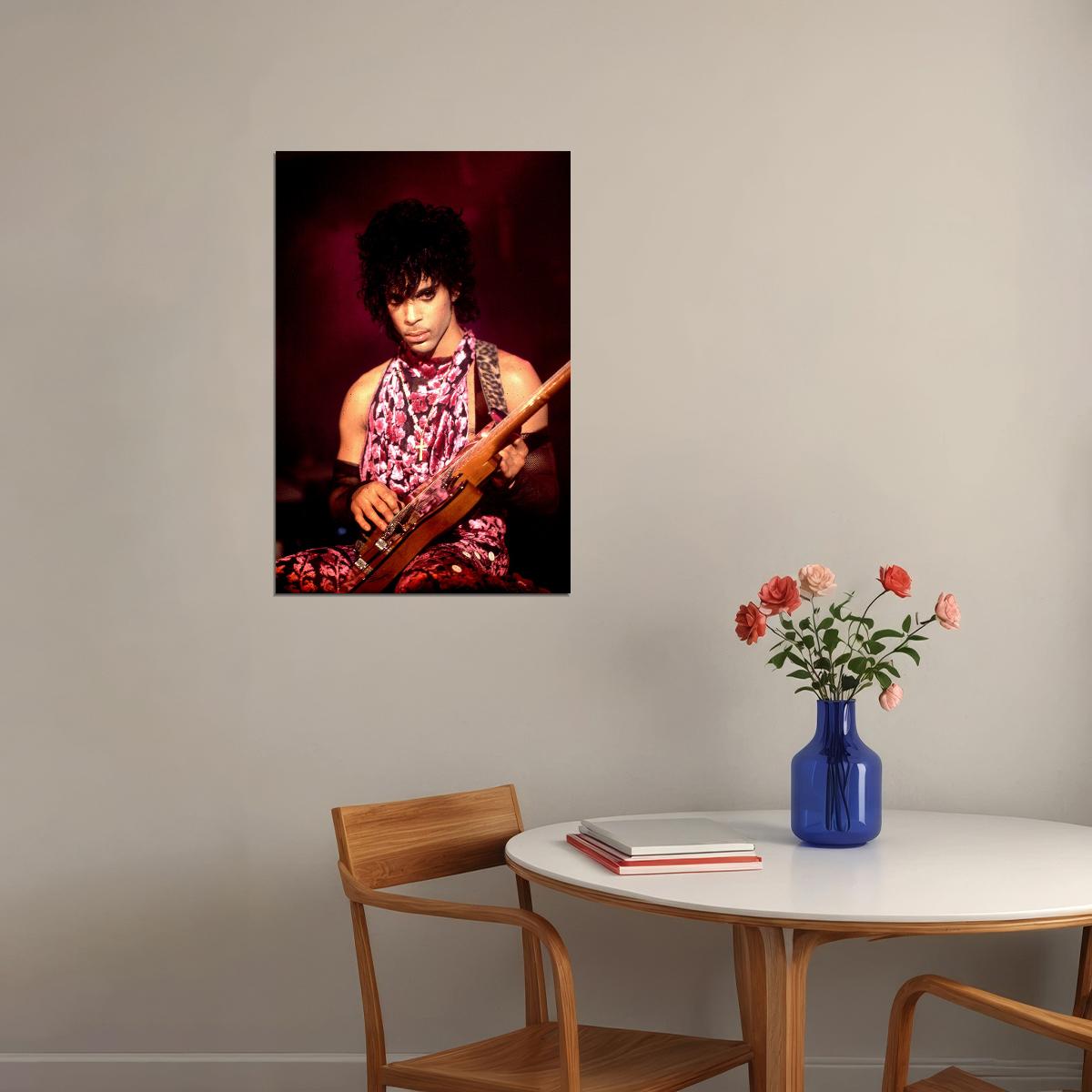 Rogers Nelson Black White Rock Music Singer Poster Wall Art Print Home Wall Decor - xonomax