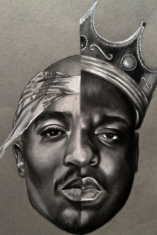 The Notorious 2pac Tupac Rapper Poster Wall Art Print Home Wall Decor - xonomax