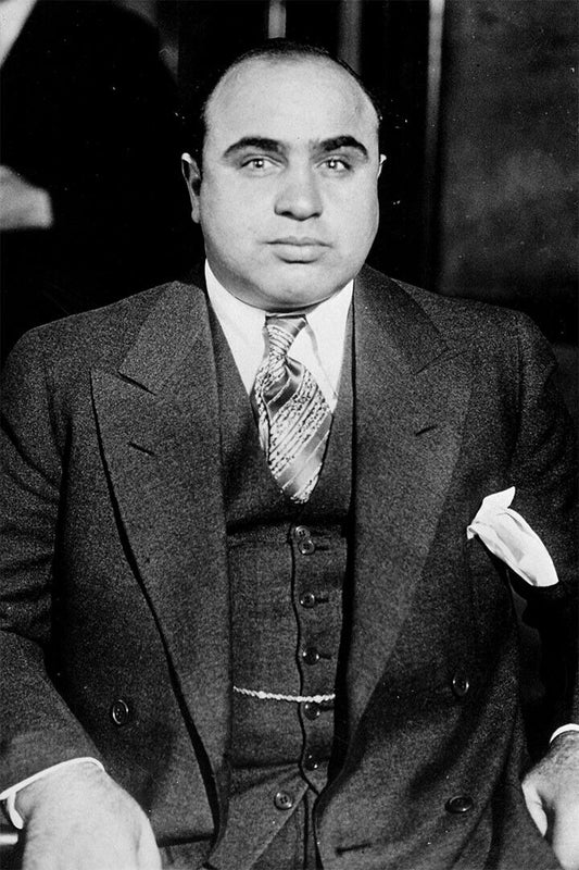 Al Capone Movie Actor Gangsters Godfather Poster Wall Art Print Home Wall Decor - xonomax