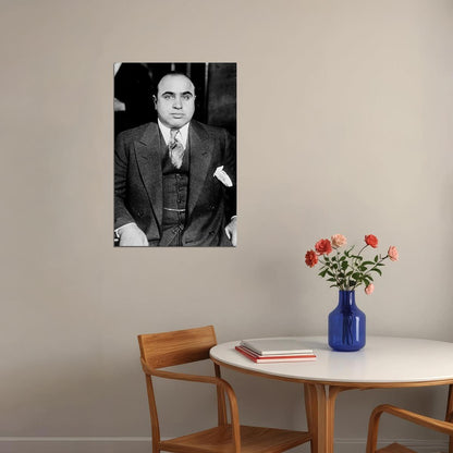 Al Capone Movie Actor Gangsters Godfather Poster Wall Art Print Home Wall Decor - xonomax