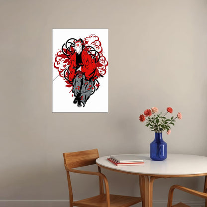 Samurai Bushido Anime Comic Animation Poster Wall Art Print Home Wall Decor