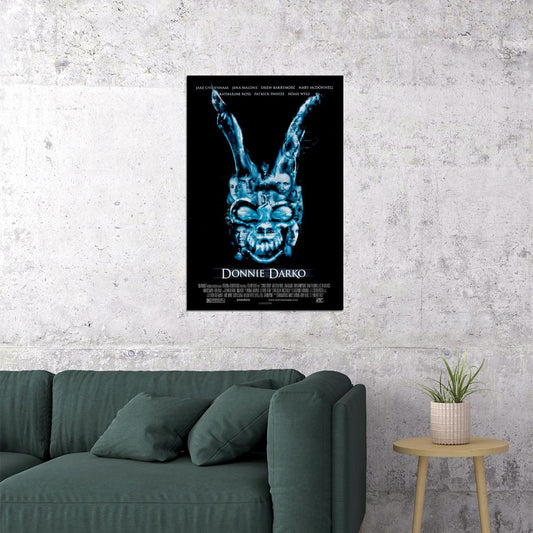 Donnie Darko Horror Classic Movie Dram Mystery Poster Wall Art Print Home Wall Decor - xonomax