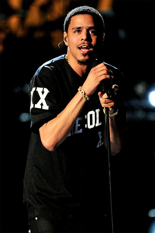 J Cole Album Rapper Music Cover Poster Wall Art Print Home Wall Decor - xonomax