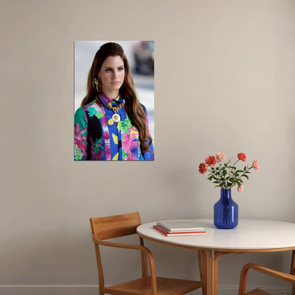Lana Del Rey Soul Music Singer Poster Wall Art Print Home Wall Decor - xonomax