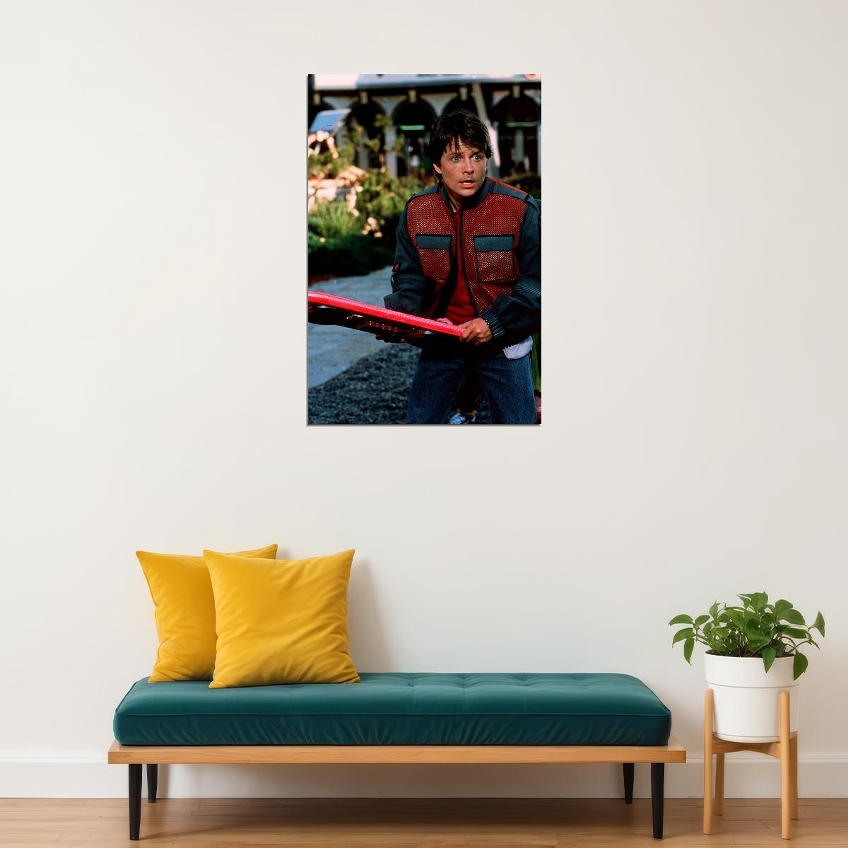Back To The Future 1 Movie Classic Car Poster Wall Art Print Home Wall Decor - xonomax
