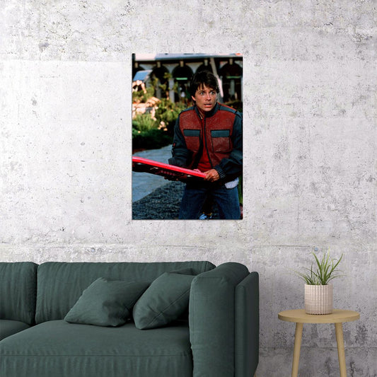 Back To The Future 1 Movie Classic Car Poster Wall Art Print Home Wall Decor - xonomax