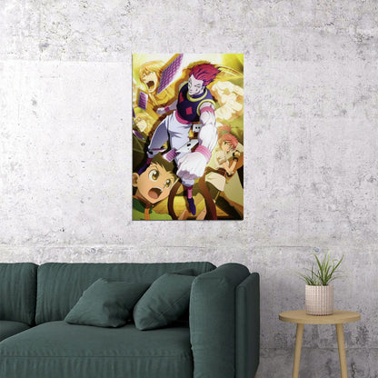 Hunter X Hunter Classic Japan Anime Adventure Action Poster Wall Art Print Home Wall Decor