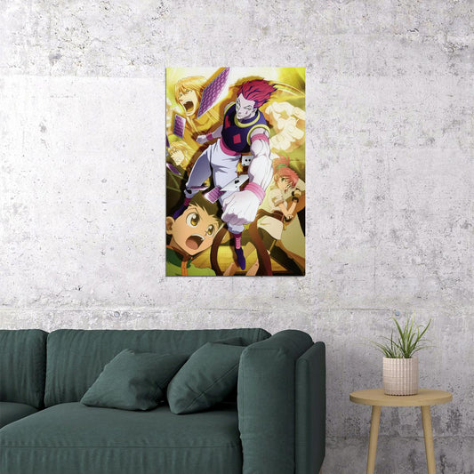 Hunter X Hunter Classic Japan Anime Adventure Action Poster Wall Art Print Home Wall Decor