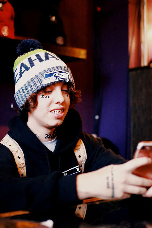 Lil Xan Rap Music Singer Rapper Hip Hop Star Poster Wall Art Print Home Wall Decor - xonomax