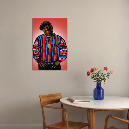 The Notorious B.i.g. Biggie Smalls Hip Hop Gangsta Rap Poster Wall Art Print Home Wall Decor - xonomax