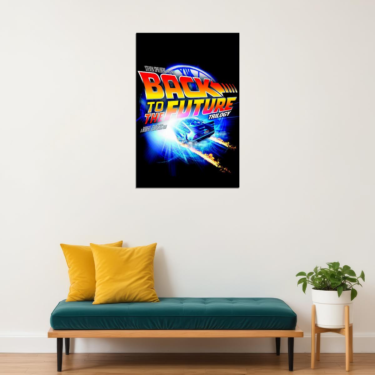 Back To The Future Classic Science Fiction Movie Poster Wall Art Print Home Wall Decor - xonomax