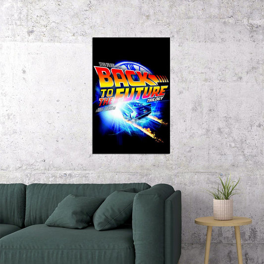 Back To The Future Classic Science Fiction Movie Poster Wall Art Print Home Wall Decor - xonomax