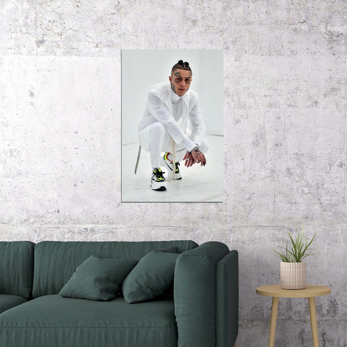 Lil Skies Rap Hip Hop Star Music Star Poster Wall Art Print Home Wall Decor - xonomax