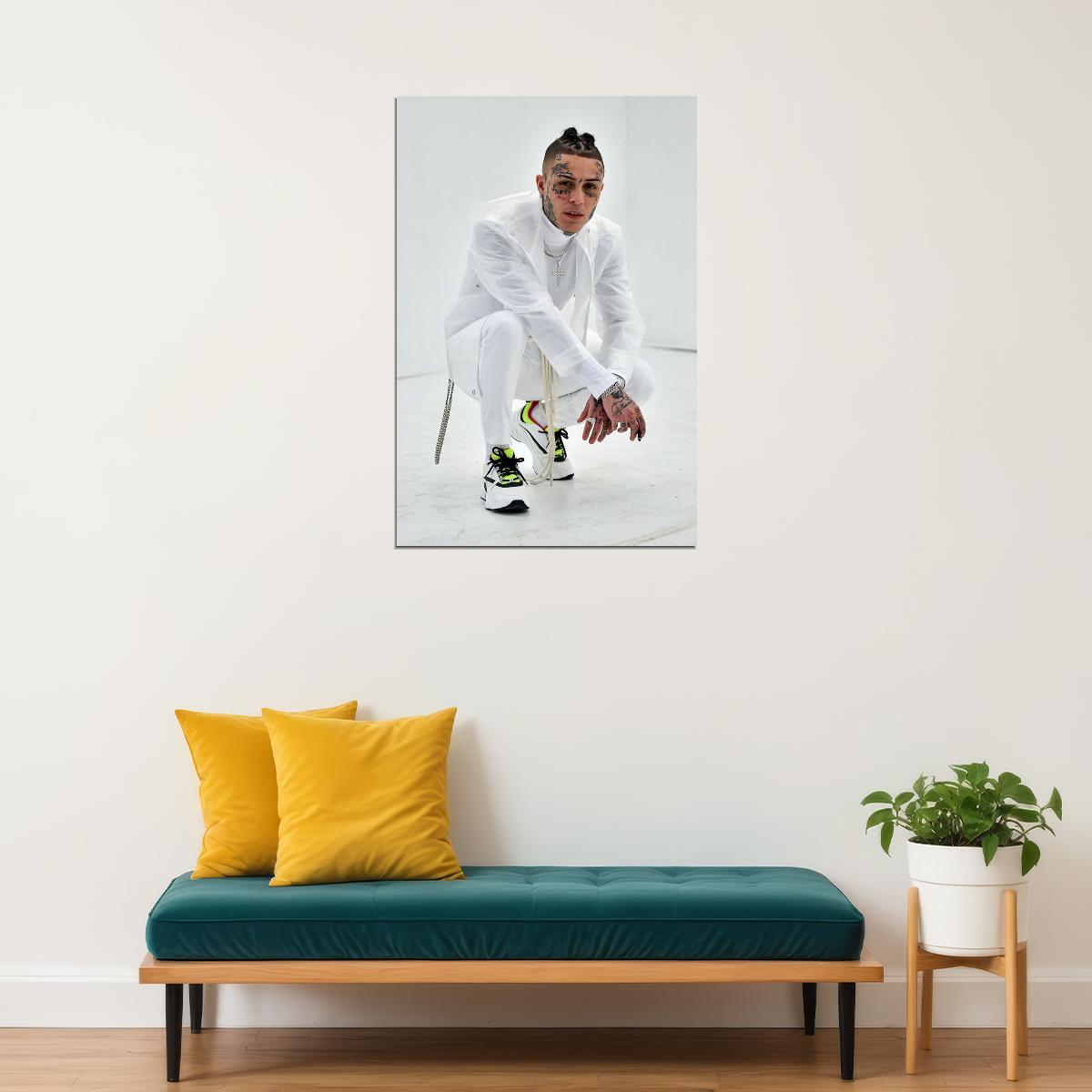 Lil Skies Rap Hip Hop Star Music Star Poster Wall Art Print Home Wall Decor - xonomax