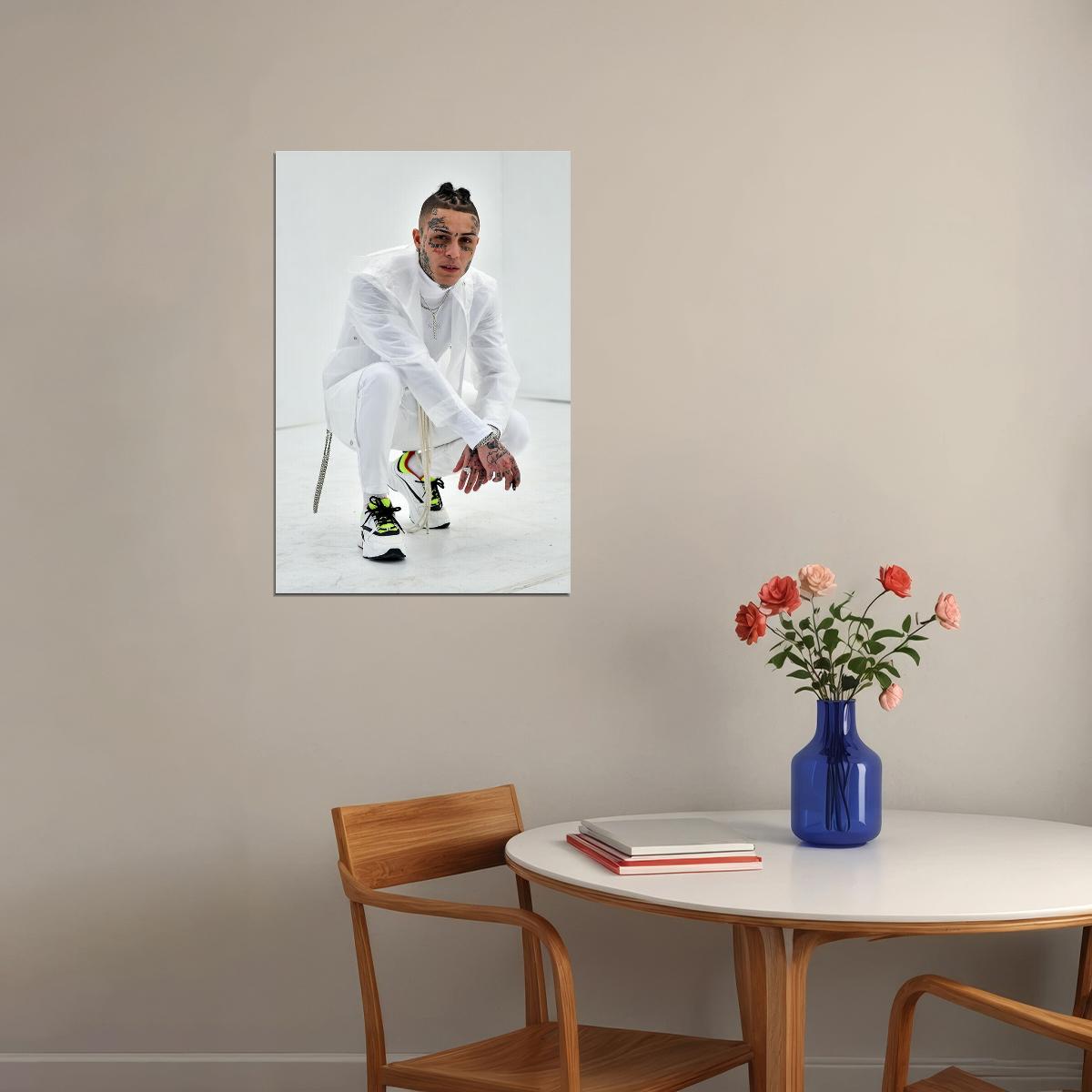 Lil Skies Rap Hip Hop Star Music Star Poster Wall Art Print Home Wall Decor - xonomax