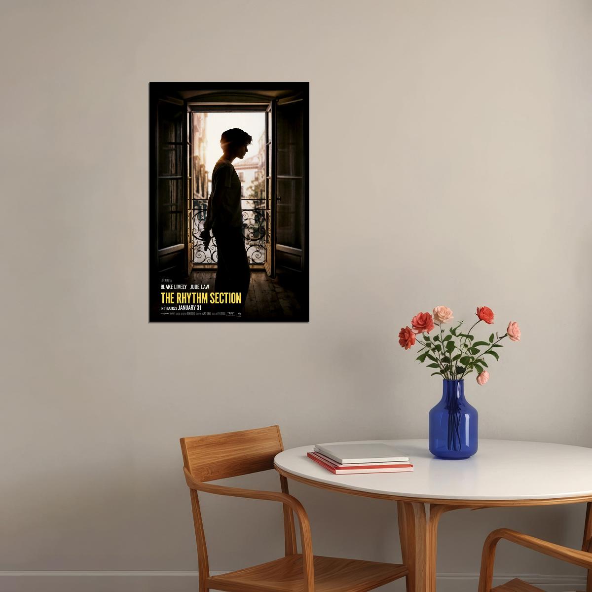 The Rhythm Section Movie Action Drama Mystery Poster Wall Art Print Home Wall Decor - xonomax