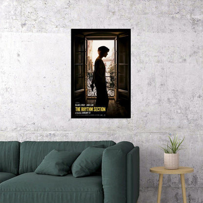 The Rhythm Section Movie Action Drama Mystery Poster Wall Art Print Home Wall Decor - xonomax
