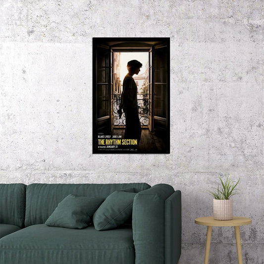 The Rhythm Section Movie Action Drama Mystery Poster Wall Art Print Home Wall Decor - xonomax