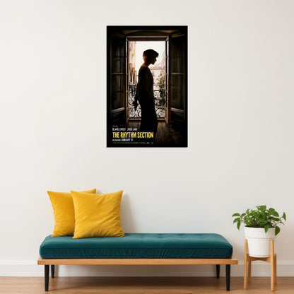 The Rhythm Section Movie Action Drama Mystery Poster Wall Art Print Home Wall Decor - xonomax
