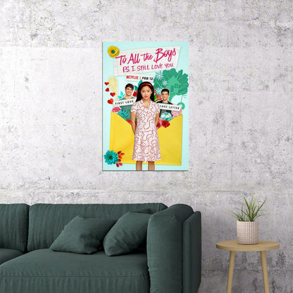 To All The Boys I Still Love You Movie Comedy Poster Wall Art Print Home Wall Decor - xonomax