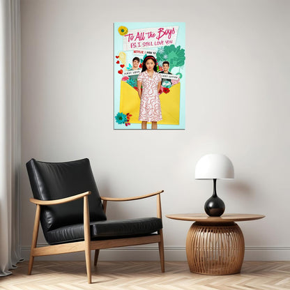 To All The Boys I Still Love You Movie Comedy Poster Wall Art Print Home Wall Decor - xonomax