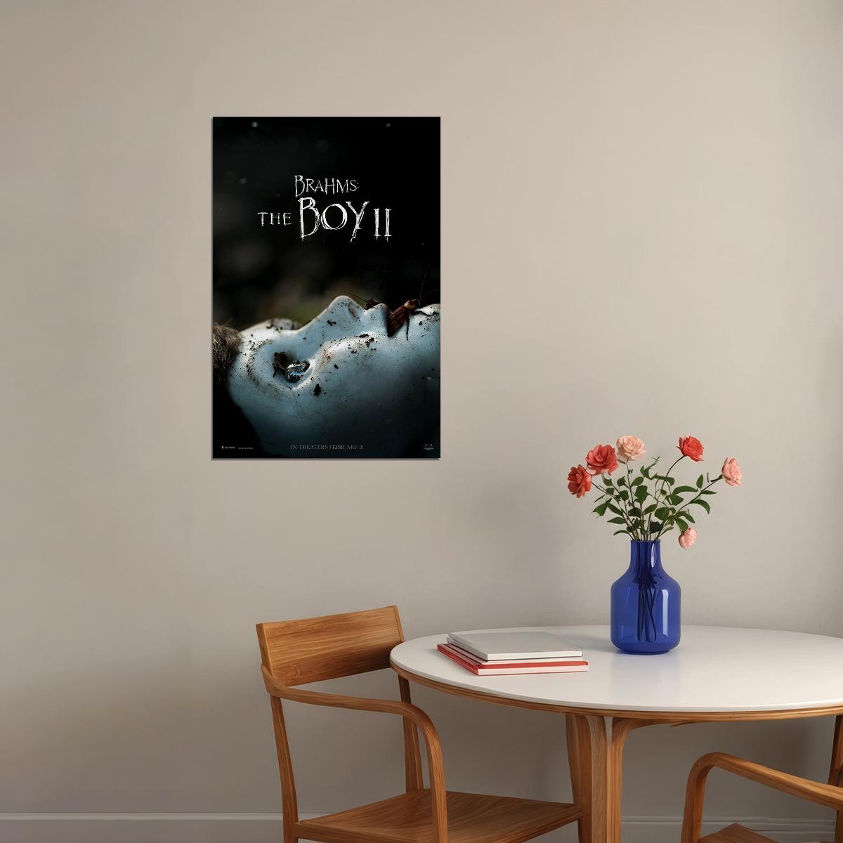 Brahms The Boy Ii Horror Movie Come Soon Poster Wall Art Print Home Wall Decor - xonomax