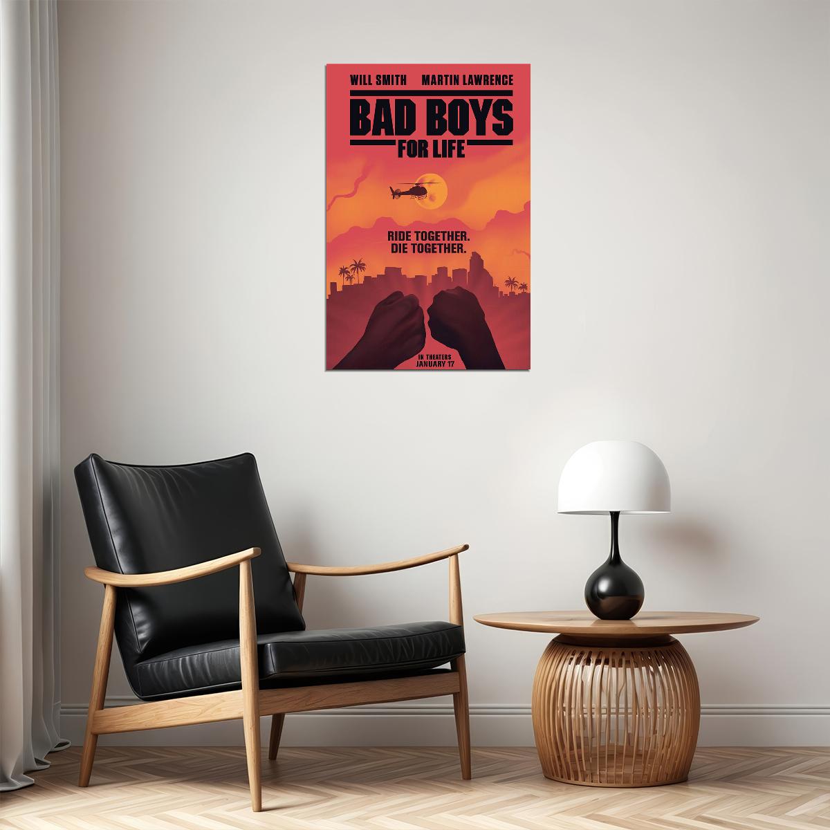 Bad Boys For Life 2020 Movie Comedy Action Crime Poster Wall Art Print Home Wall Decor - xonomax