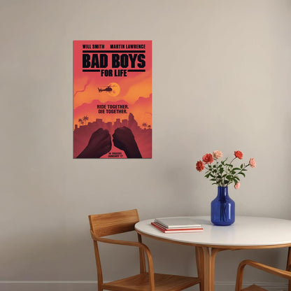 Bad Boys For Life 2020 Movie Comedy Action Crime Poster Wall Art Print Home Wall Decor - xonomax