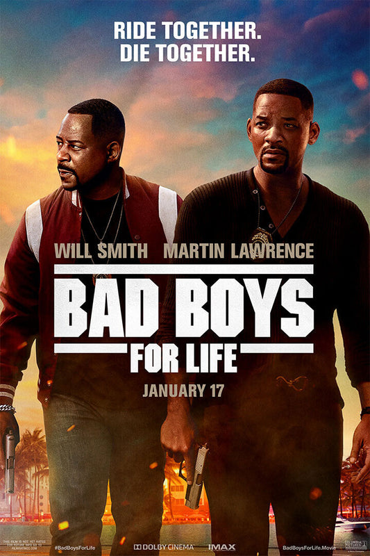 Bad Boys For Life 2020 Movie Crime Comedy Action Poster Wall Art Print Home Wall Decor - xonomax