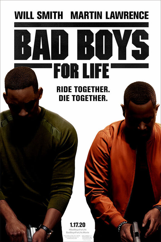 Bad Boys For Life 2020 Movie Action Comedy Crime Poster Wall Art Print Home Wall Decor - xonomax