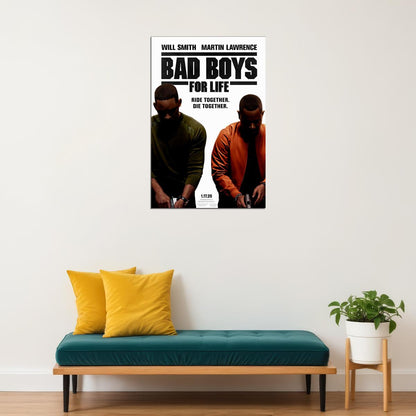 Bad Boys For Life 2020 Movie Action Comedy Crime Poster Wall Art Print Home Wall Decor - xonomax