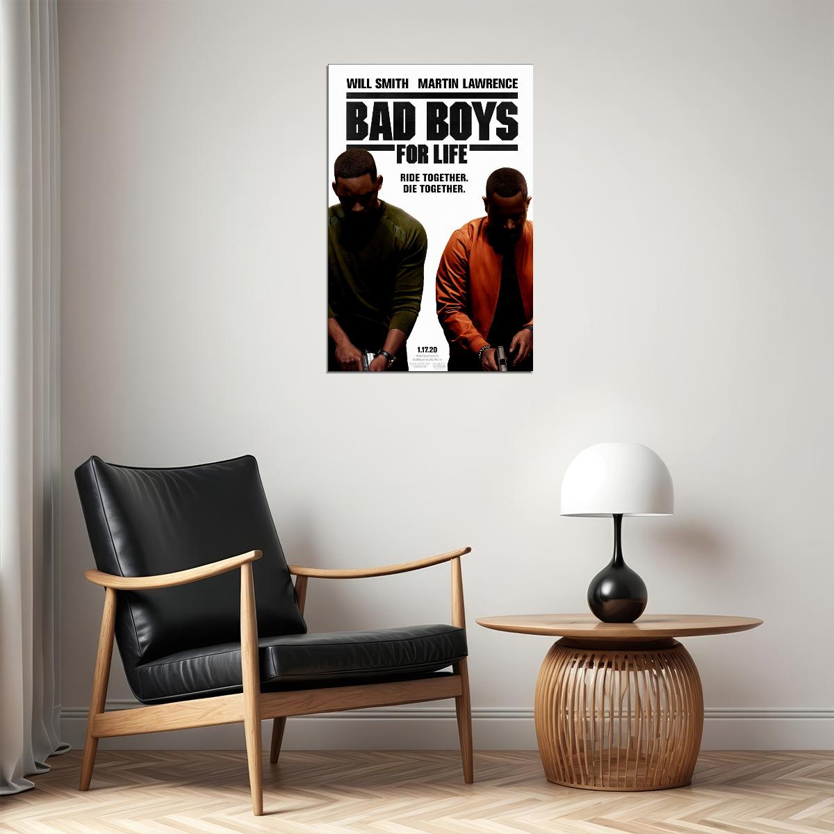 Bad Boys For Life 2020 Movie Action Comedy Crime Poster Wall Art Print Home Wall Decor - xonomax