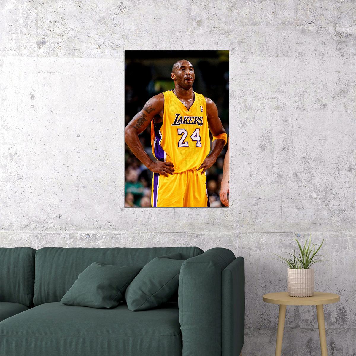 Kobe Bryant Retirement Show Championship Mvp Poster Wall Art Print Home Wall Decor - xonomax