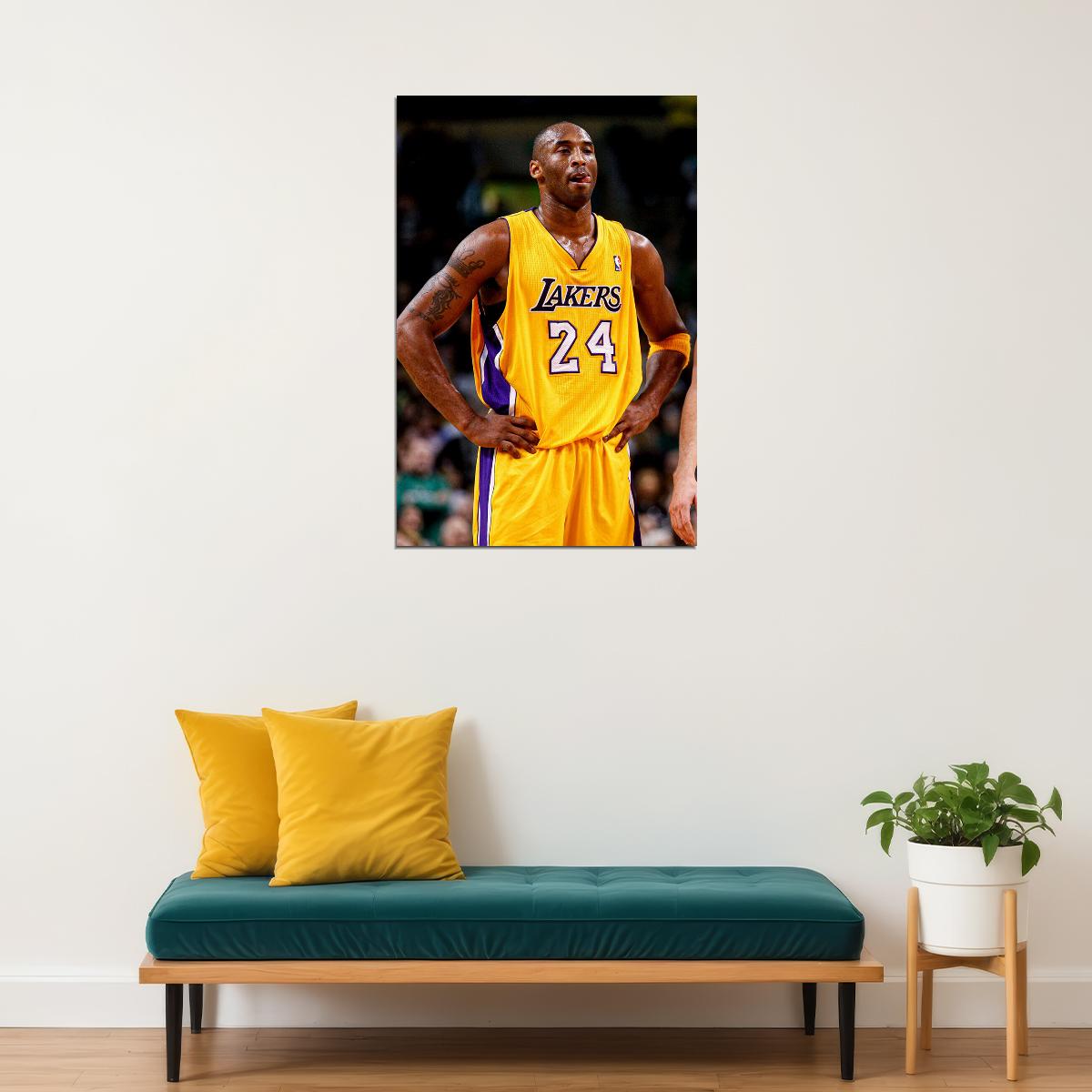Kobe Bryant Retirement Show Championship Mvp Poster Wall Art Print Home Wall Decor - xonomax