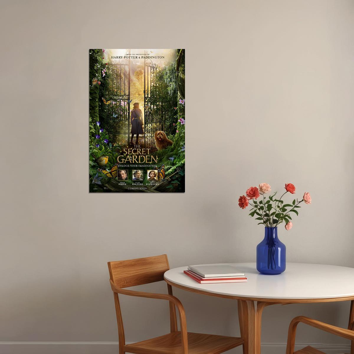 The Secret Garden Movie Drama Fantasy Poster Wall Art Print Home Wall Decor - xonomax