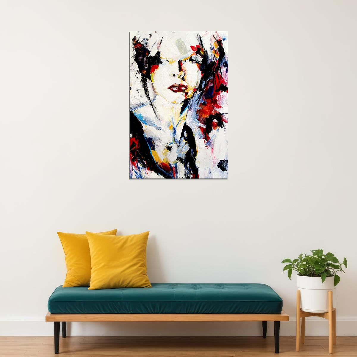 Abstract Modern Art Paintings Psychedelic Oil Poster Wall Art Print Home Wall Decor - xonomax