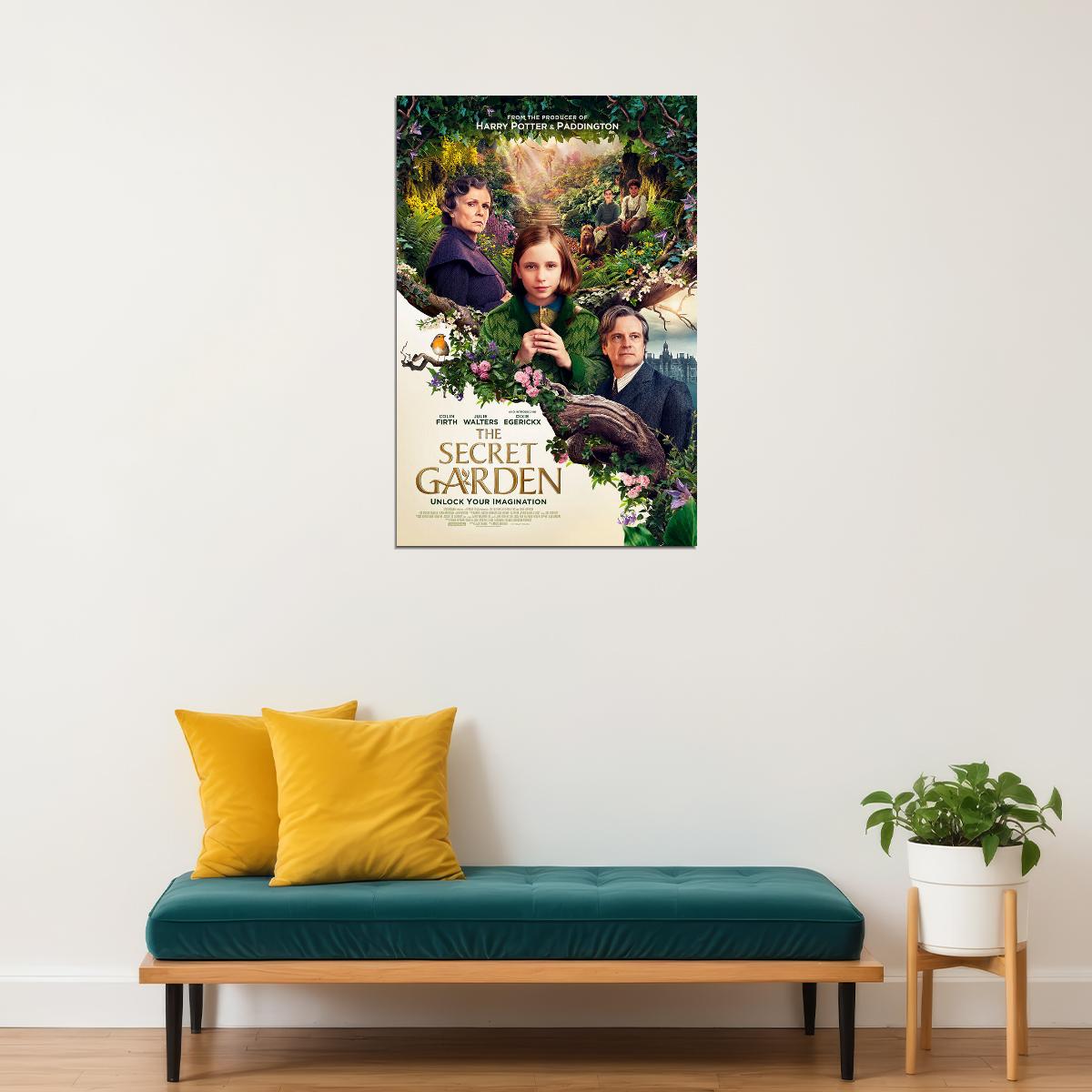 The Secret Garden Movie Fantasy Drama Poster Wall Art Print Home Wall Decor - xonomax