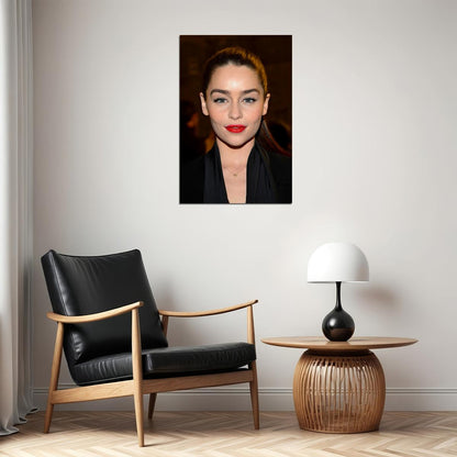 Emilia Clarke Actress Model Star Beauty Poster Wall Art Print Home Wall Decor - xonomax