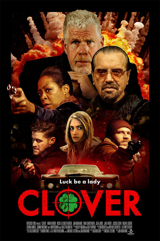 Clover Movie 2020 Comedy Crime Thriller Poster Wall Art Print Home Wall Decor - xonomax