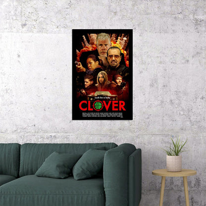 Clover Movie 2020 Comedy Crime Thriller Poster Wall Art Print Home Wall Decor - xonomax
