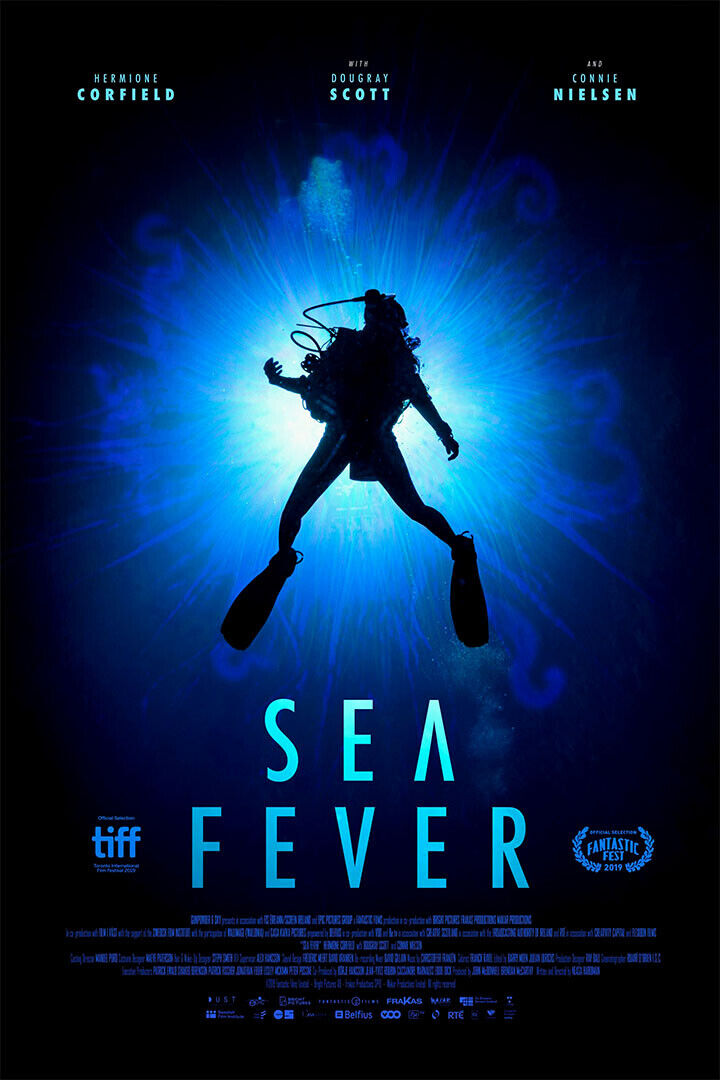 Sea Fever Movie 2020 Drama Horror Thriller Poster Wall Art Print Home Wall Decor - xonomax