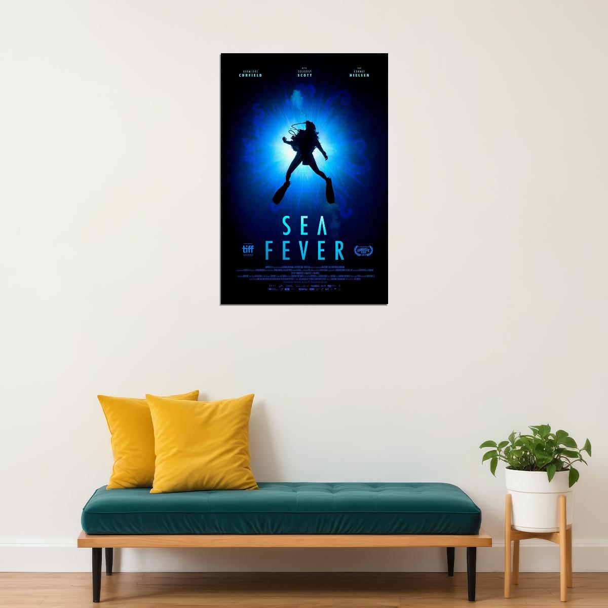 Sea Fever Movie 2020 Drama Horror Thriller Poster Wall Art Print Home Wall Decor - xonomax