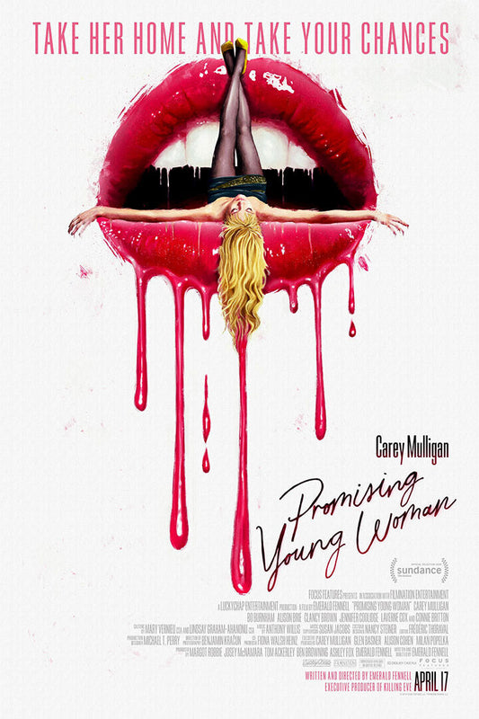 Promising Young Woman Movie Sexy Girl Drama Thriller Poster Wall Art Print Home Wall Decor - xonomax