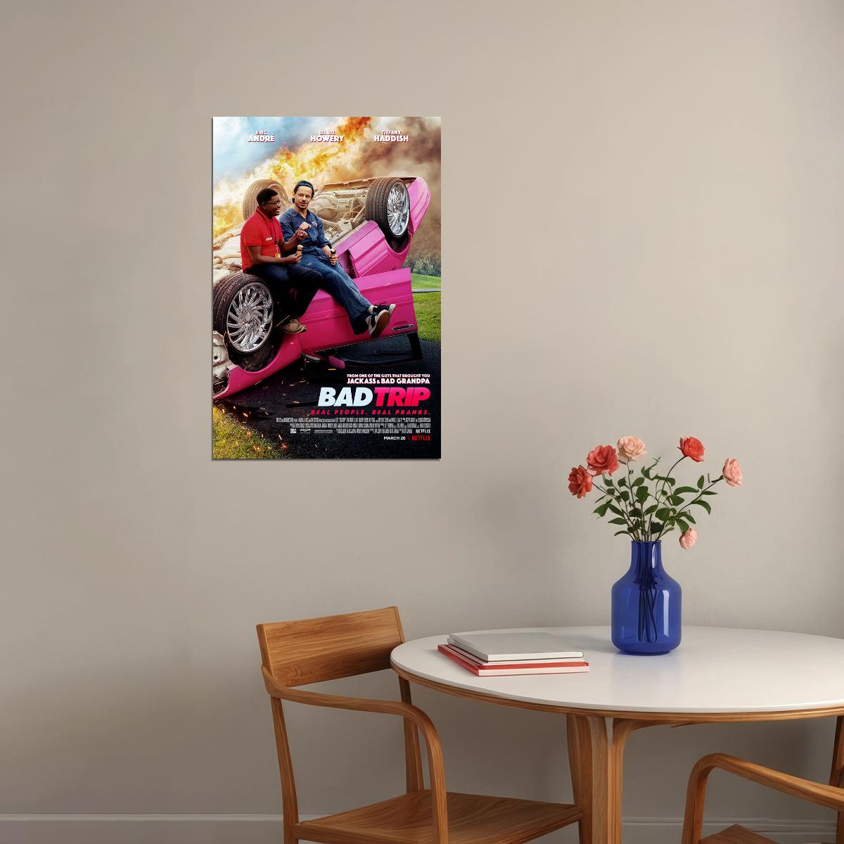 Bad Trip Movie 2020 Comedy Road Poster Wall Art Print Home Wall Decor - xonomax